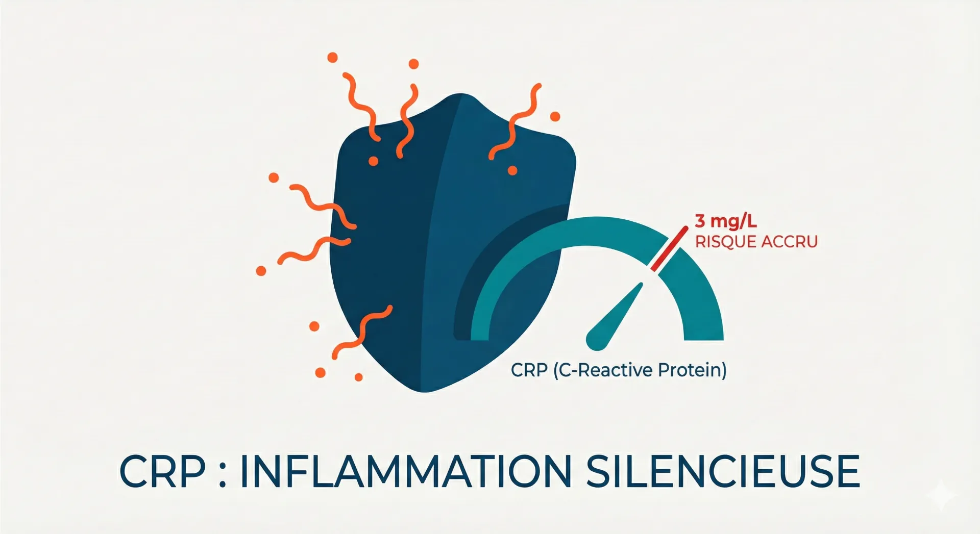 CRP : Inflammation silencieuse