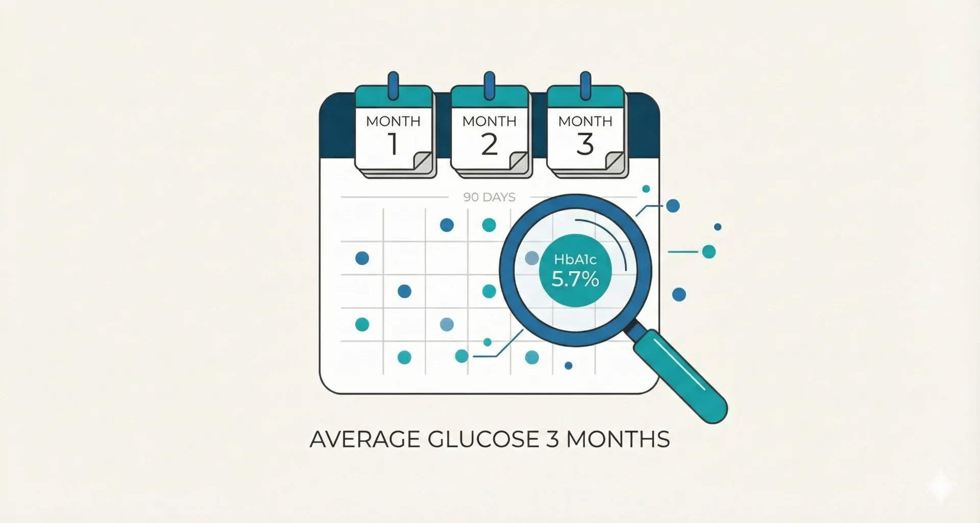 HbA1c: Average Glucose Over 3 Months